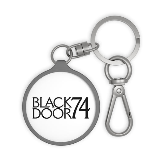 Black Door 74 Keyring Tag