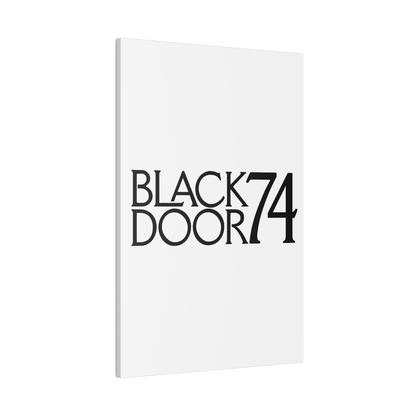 Black Door 74 Matte Canvas Art