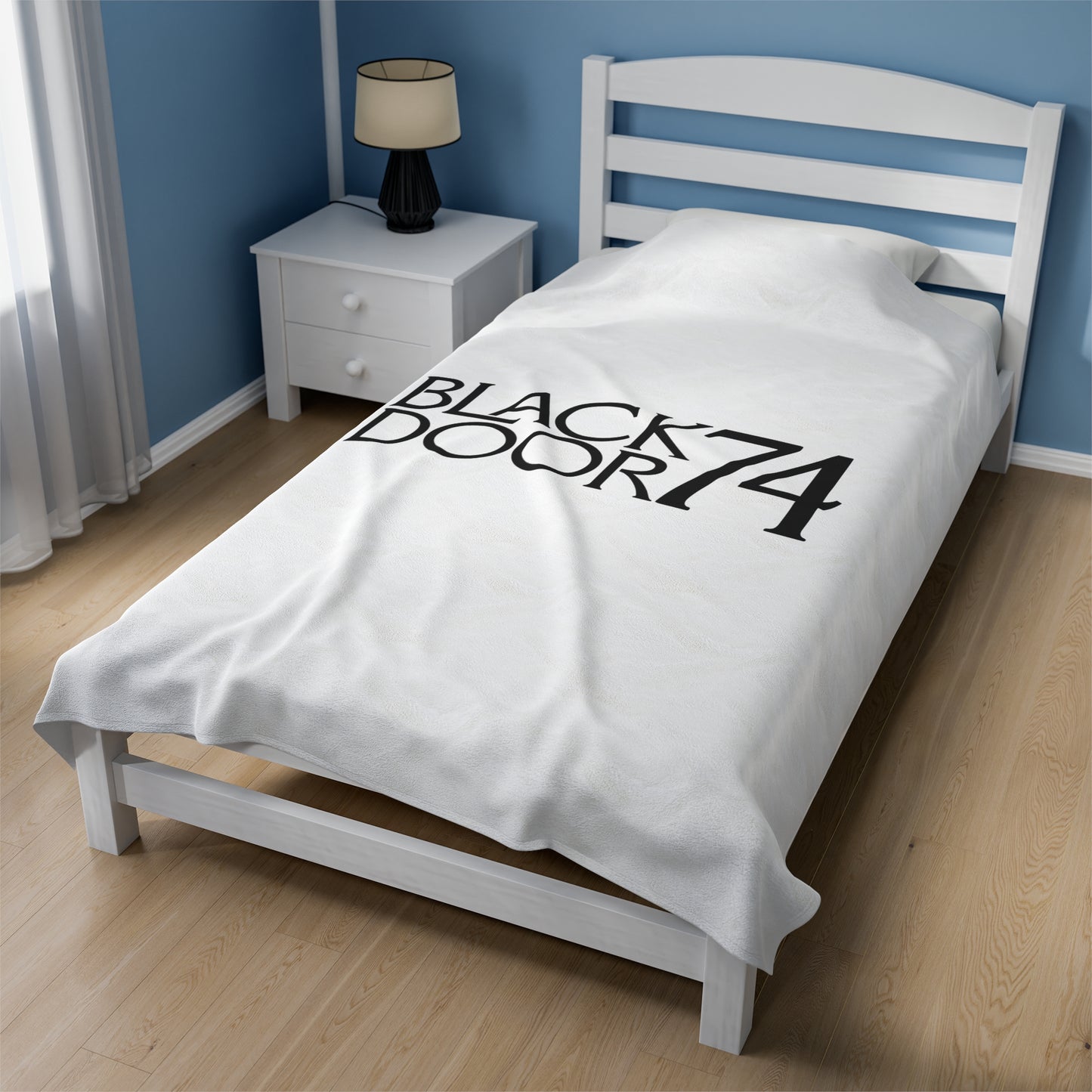 Black Door 74 Plush Blanket