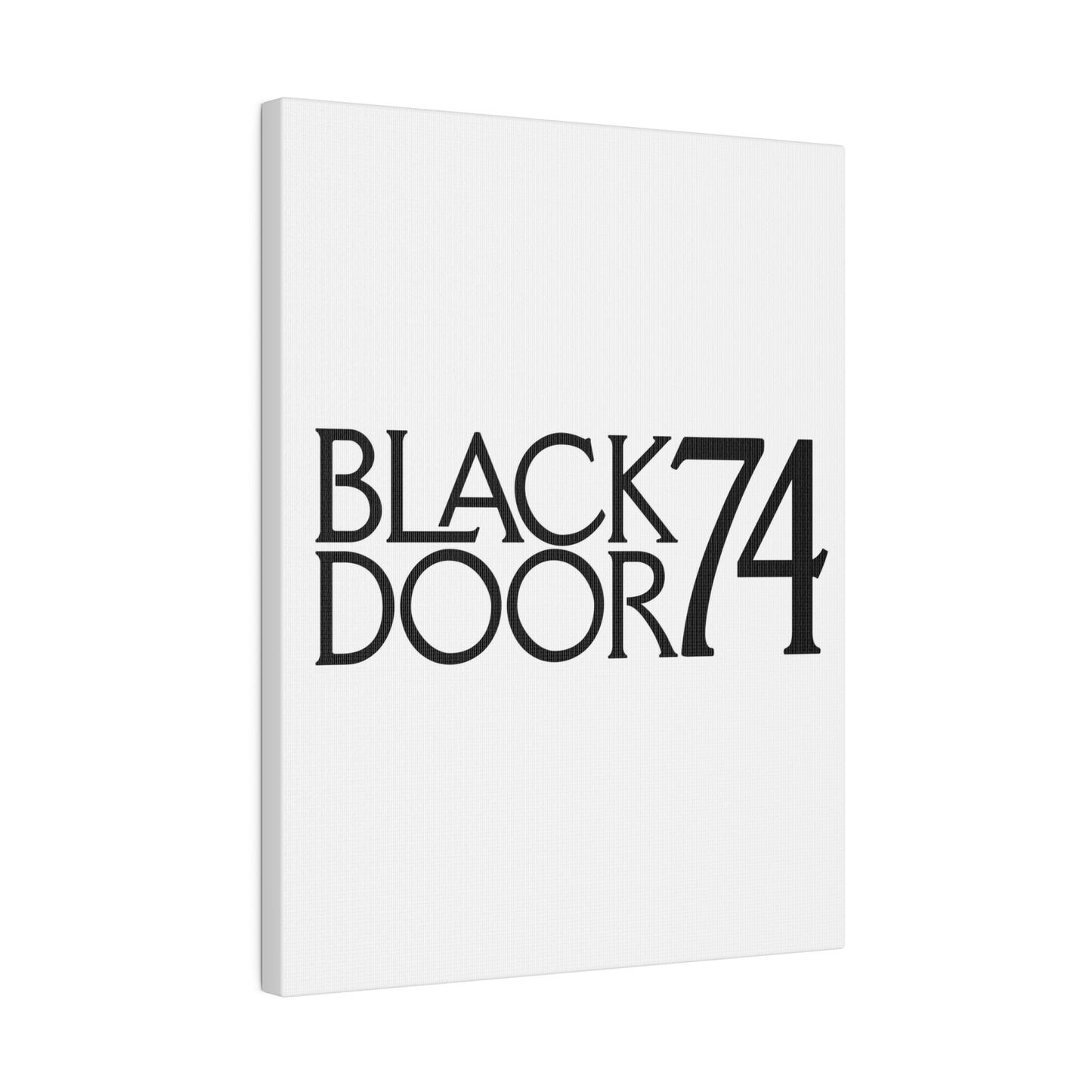 Black Door 74 Matte Canvas Art