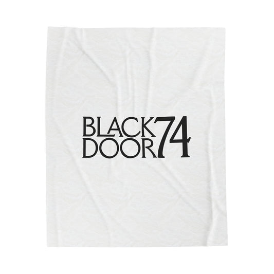 Black Door 74 Plush Blanket