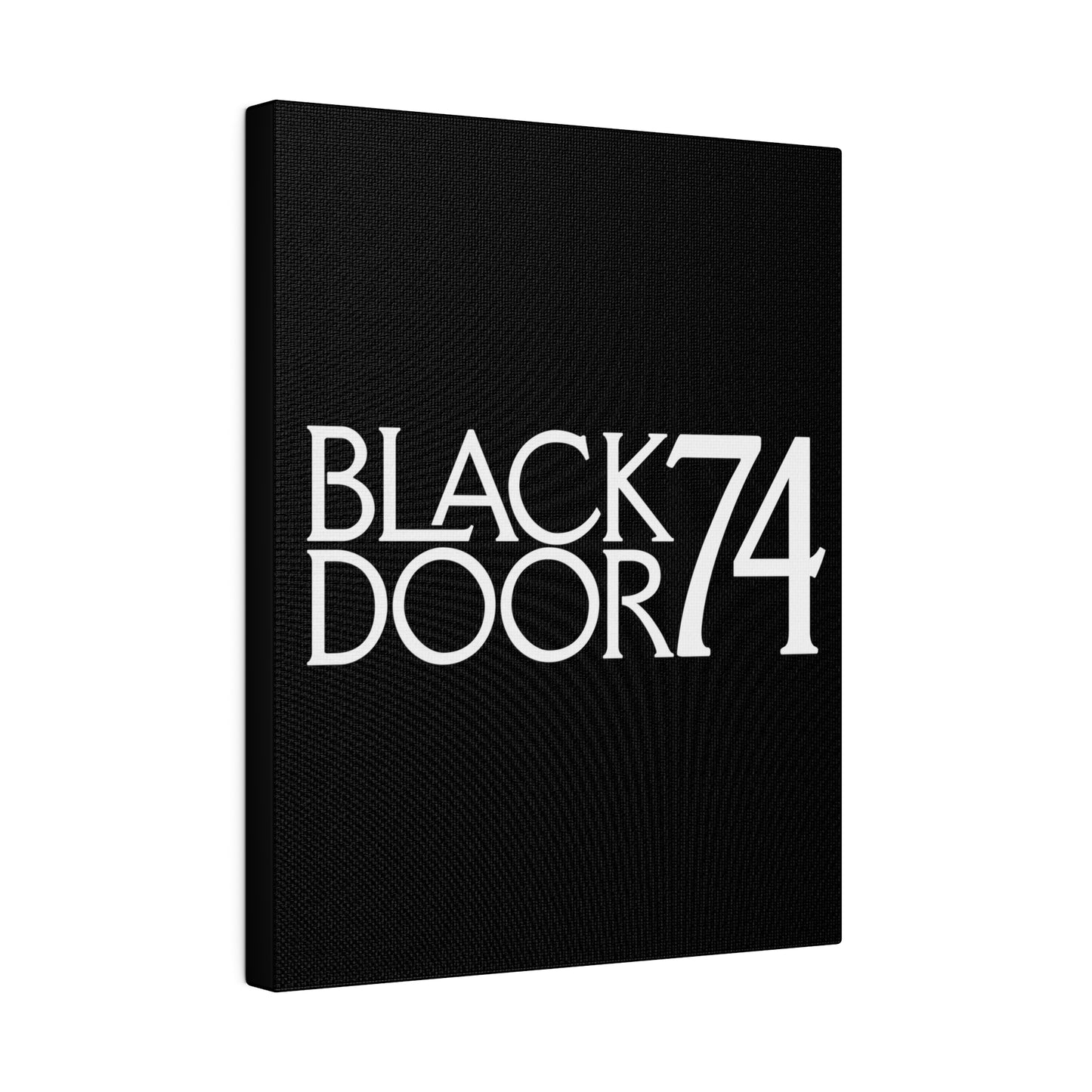 Black Door 74 Matte Canvas Art