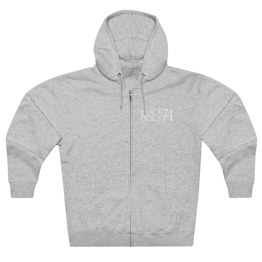 Black Door 74 Unisex Zip Hoodie