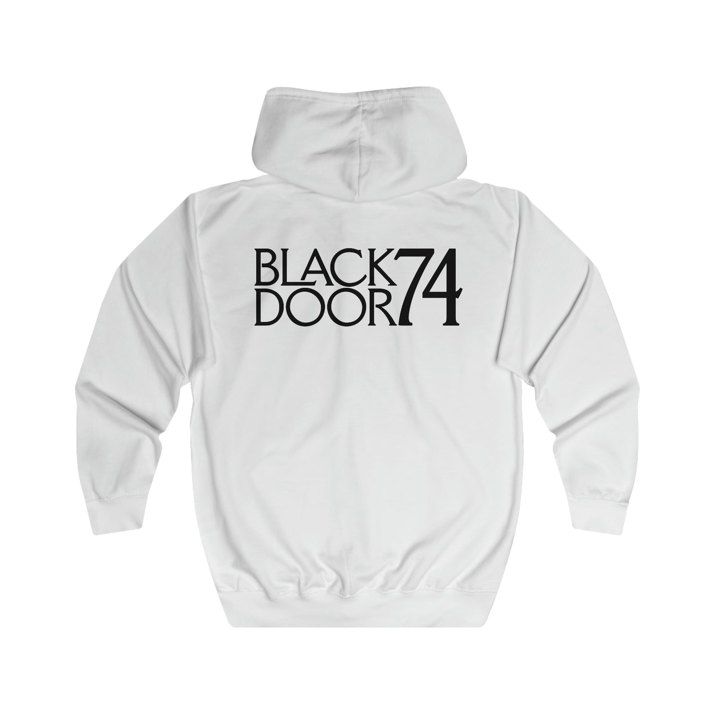 Black Door 74 Unisex Full Zip Hoodie