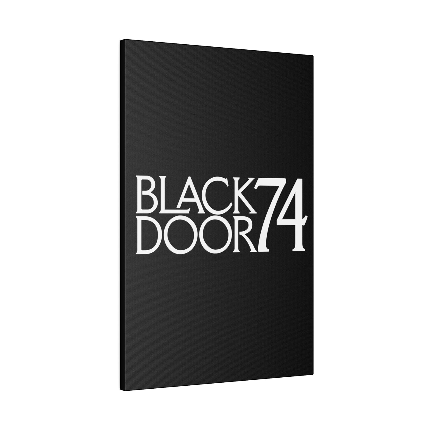 Black Door 74 Matte Canvas Art