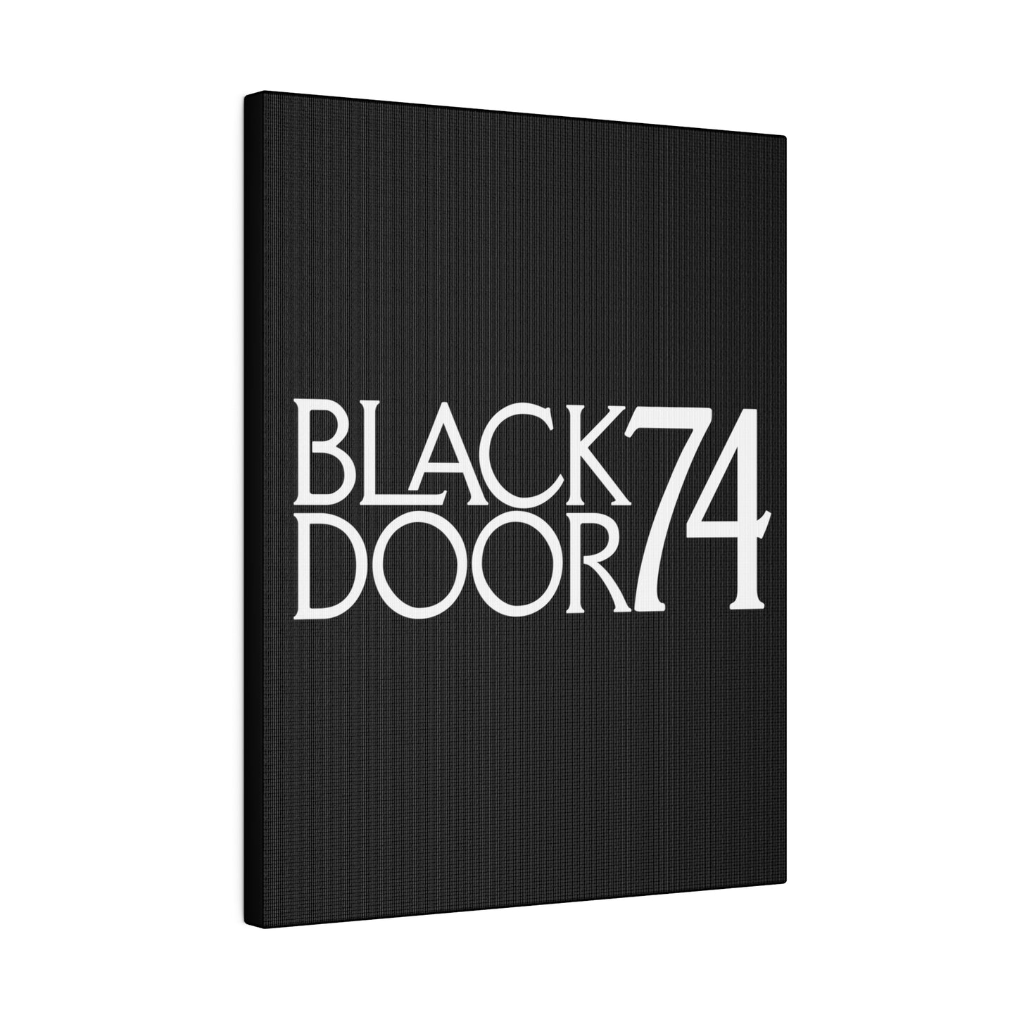 Black Door 74 Matte Canvas Art