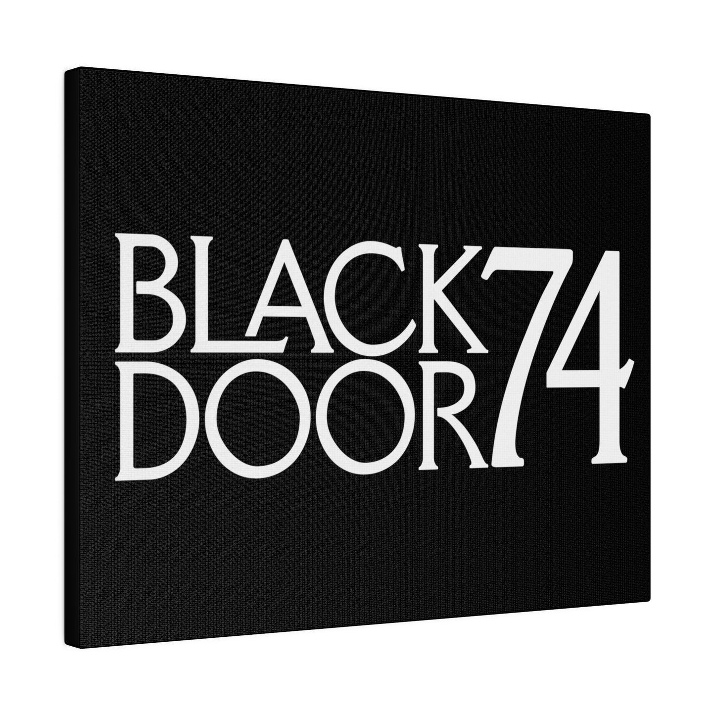 Black Door 74 Matte Canvas Art