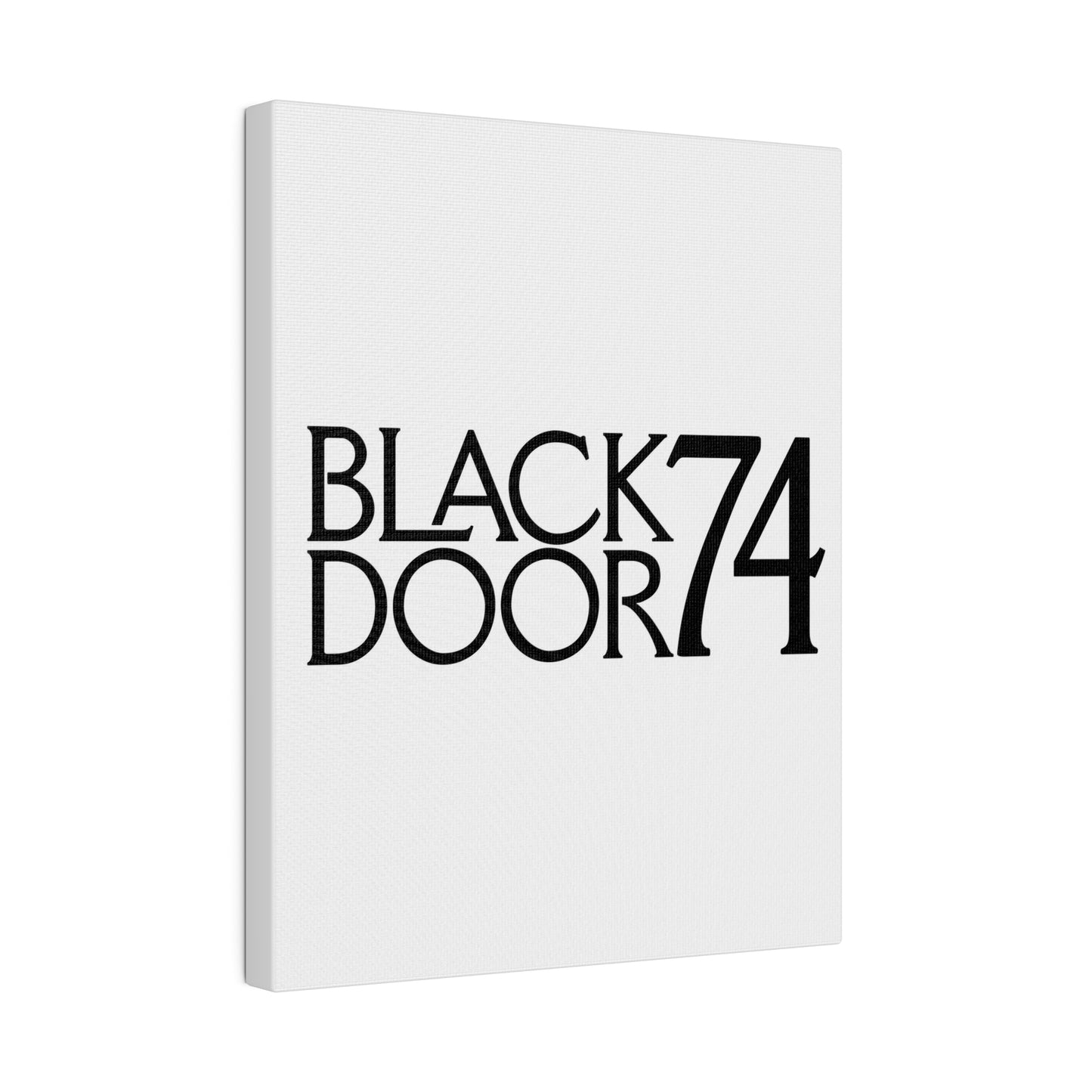 Black Door 74 Matte Canvas Art