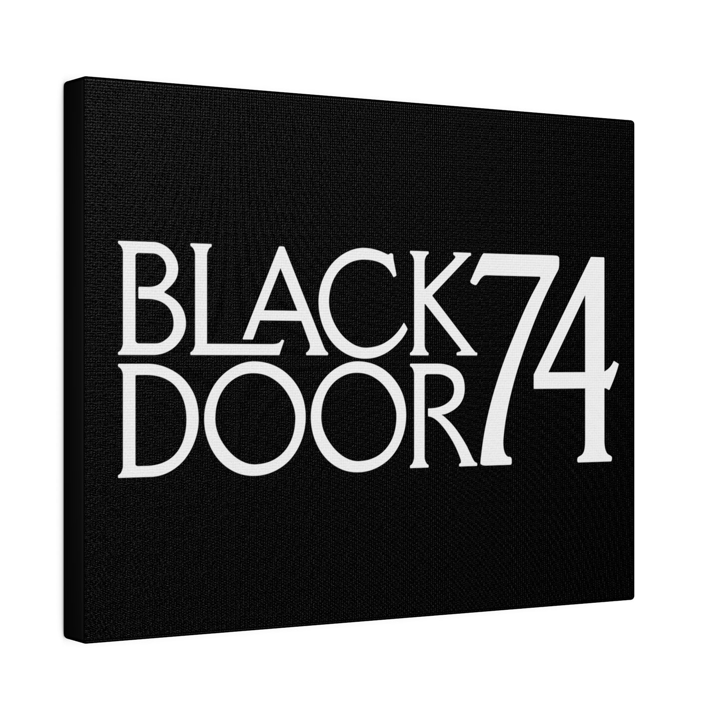 Black Door 74 Matte Canvas Art