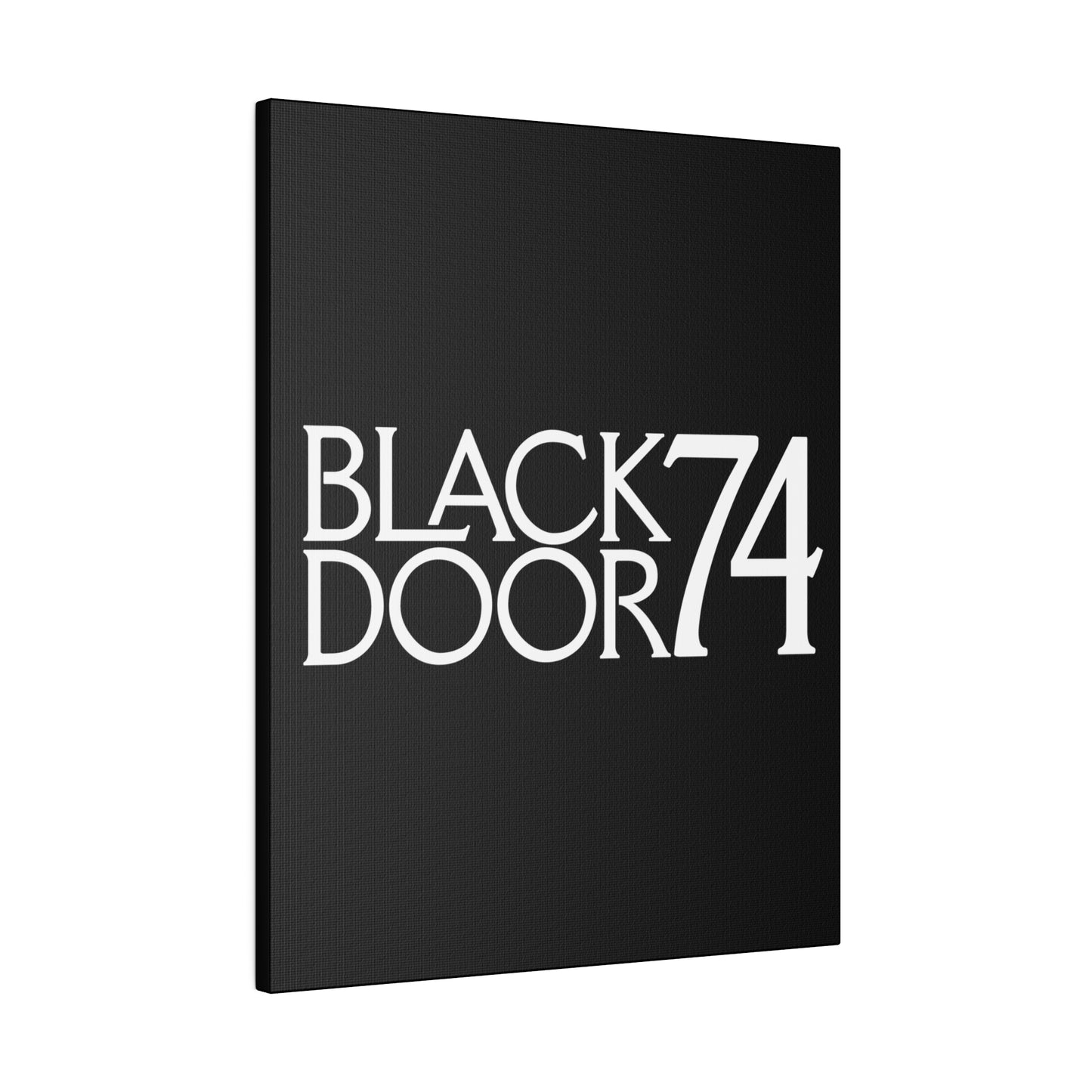 Black Door 74 Matte Canvas Art