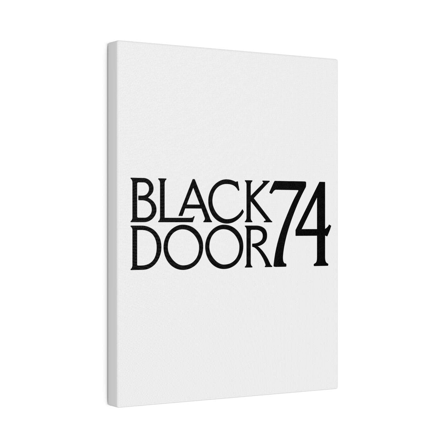 Black Door 74 Matte Canvas Art