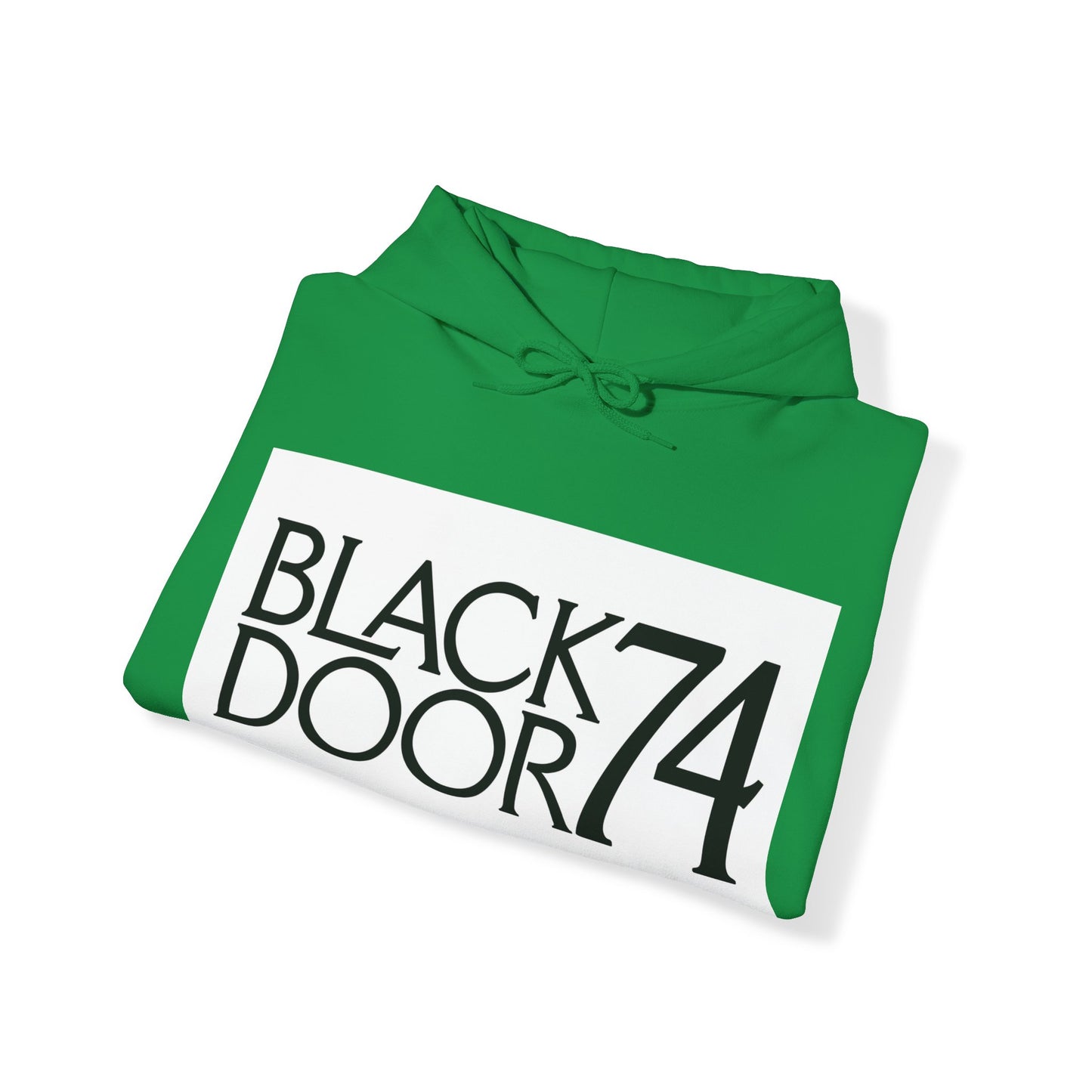 Black Door 74 Logo Unisex Heavy Blend™ Hooded Sweatshirt