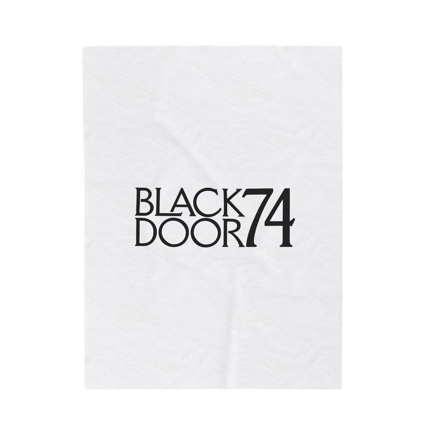 Black Door 74 Plush Blanket