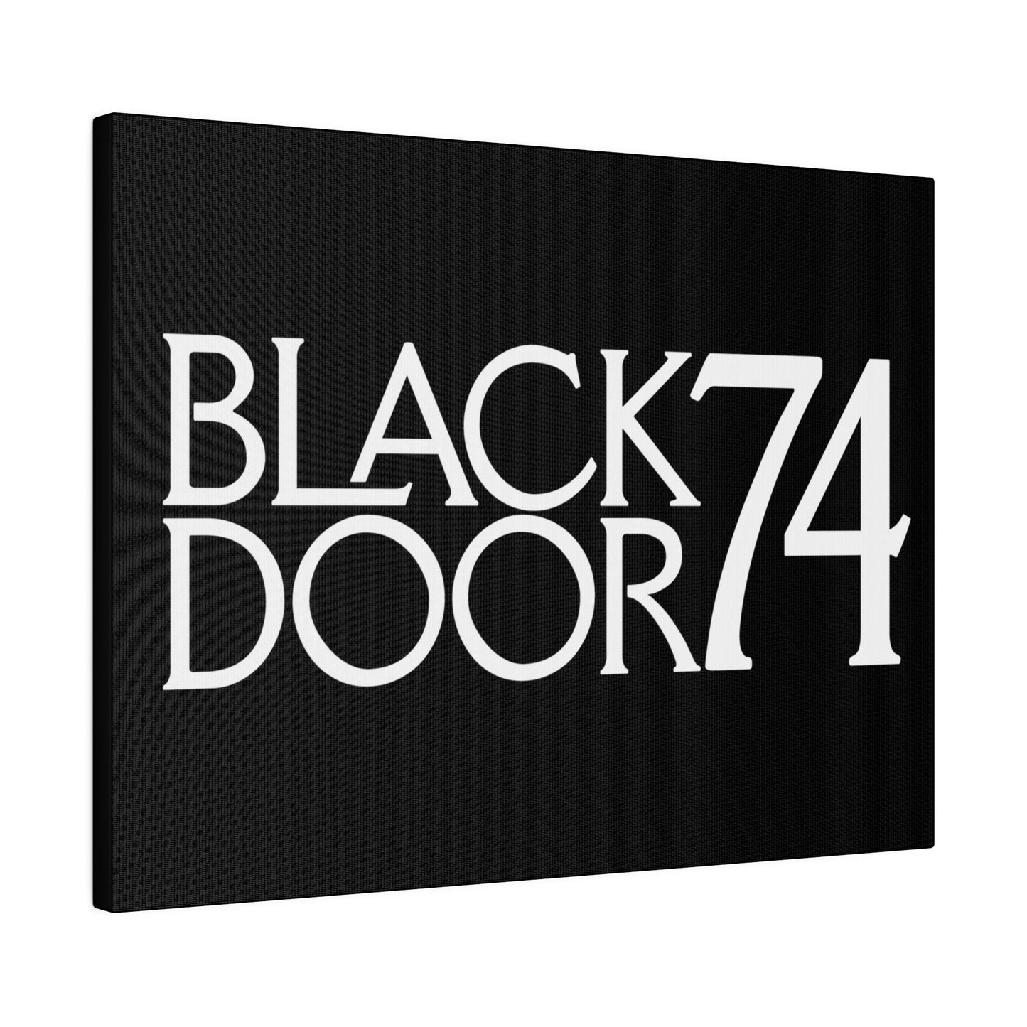 Black Door 74 Matte Canvas Art