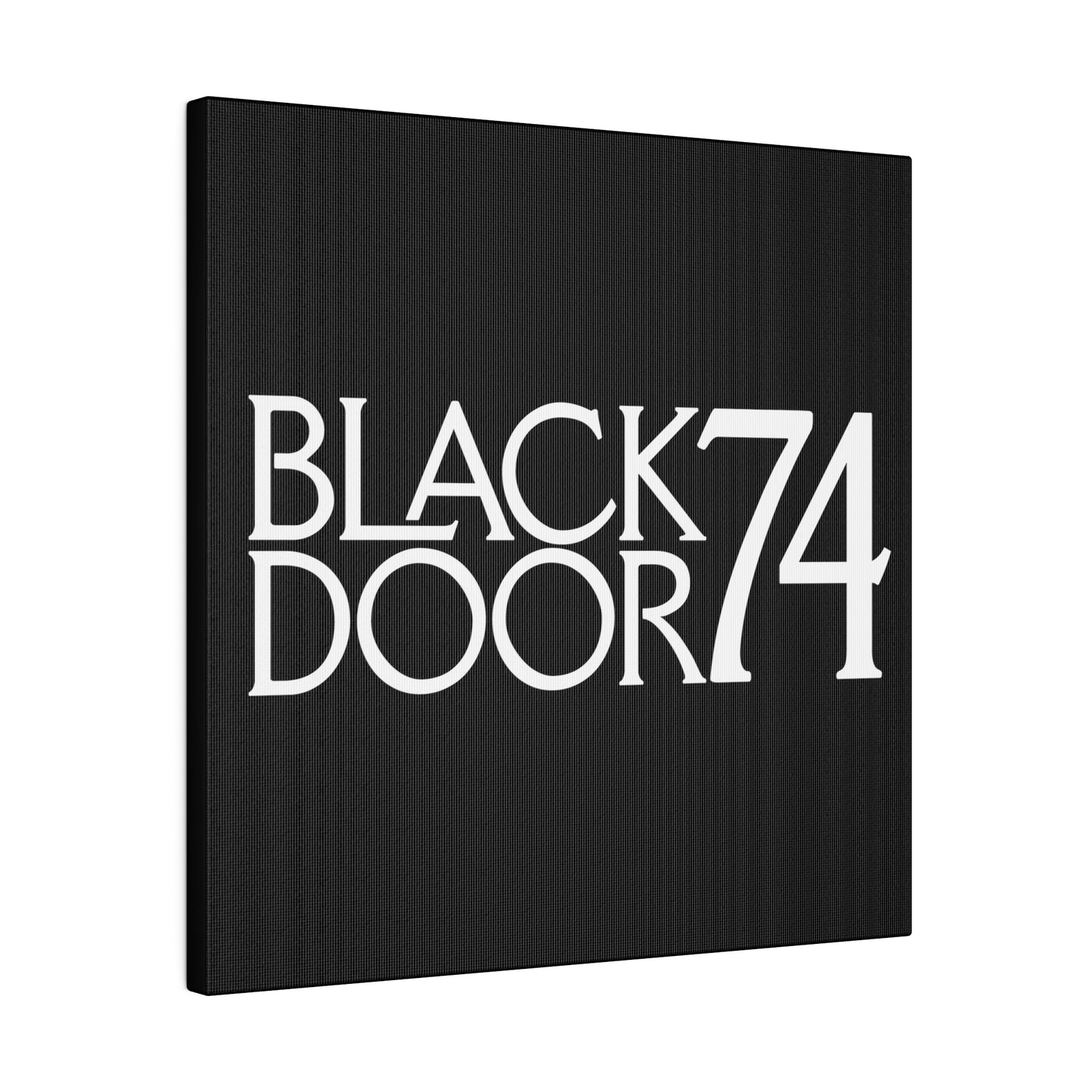 Black Door 74 Matte Canvas Art