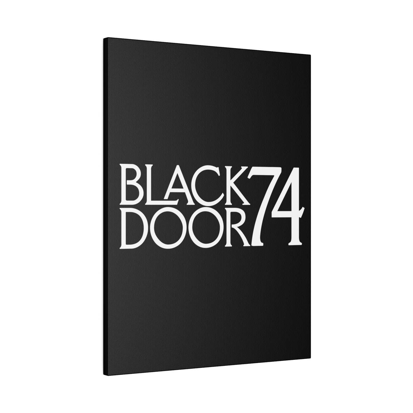 Black Door 74 Matte Canvas Art