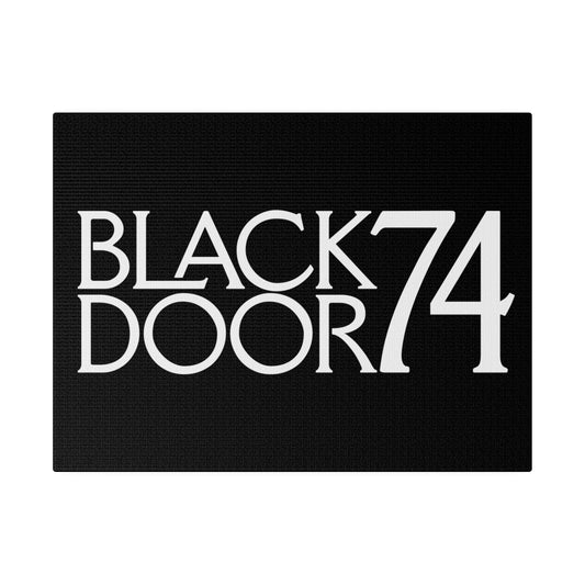 Black Door 74 Matte Canvas Art