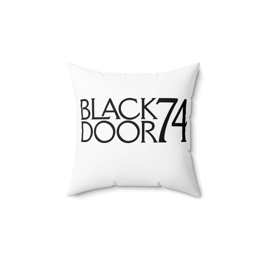 Black Door 74 Square Pillow