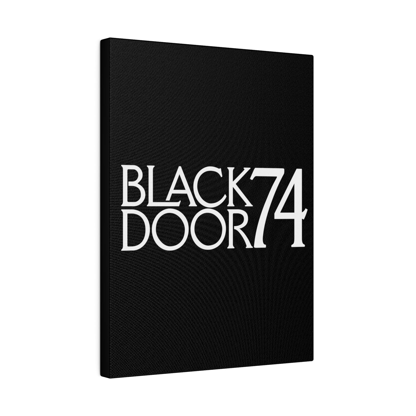 Black Door 74 Matte Canvas Art